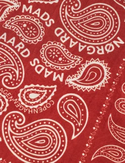 Soft Cotton Paisley Scarf Solid>Mads Nørgaard - Copenhagen Best