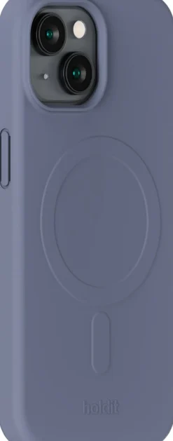 HoldIt Soft Magsafe Case iPhone 15/14/13 Pacific Blue Blå