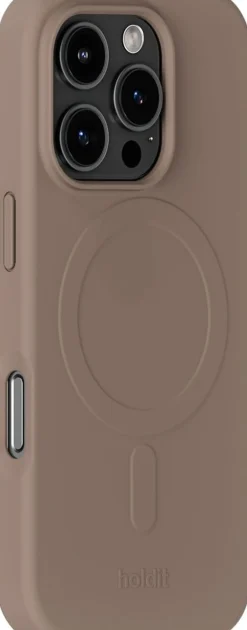 HoldIt Soft Magsafe Case iPhone 16 Pro Max Mocha Brown Brun Best