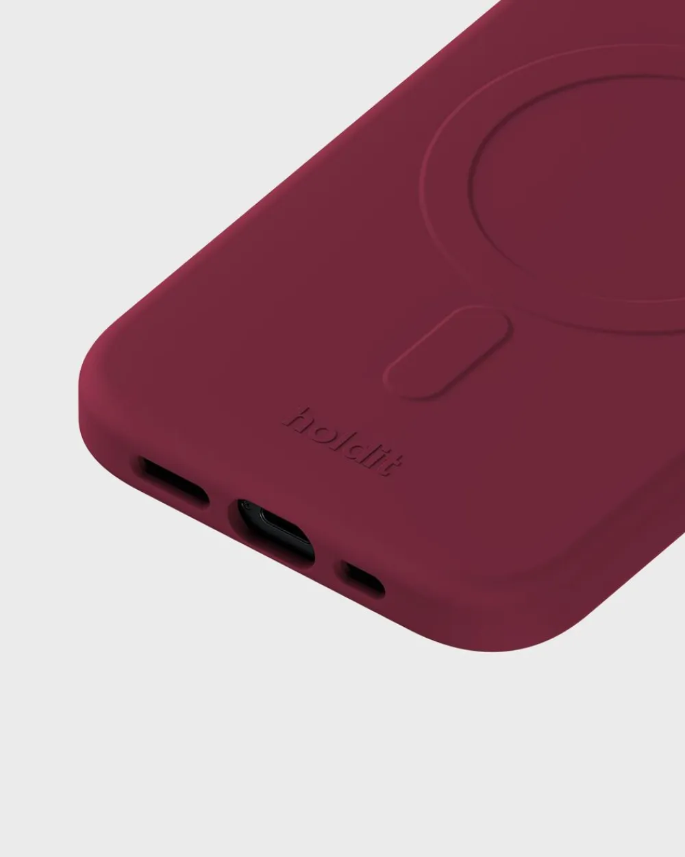 Dame HoldIt Soft Magsafe Case iPhone 15/14/13 Red Velvet