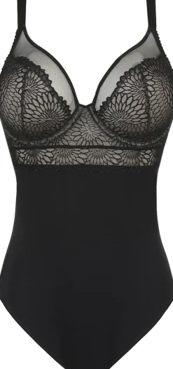 PrimaDonna Sophora full cup bodystocking Sort Clearance