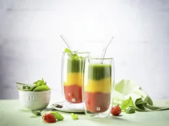 Zwilling Sorrento Sugerør med knæk i glas, klar