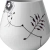 Royal Copenhagen Sort Mega Riflet 20,5 cm. vase Best