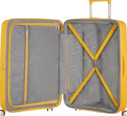 American Tourister Soundbox Golden yellow Best
