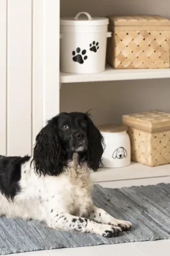 Ib Laursen Spand m/låg hvid m/potemotiv 5 ltr Discount