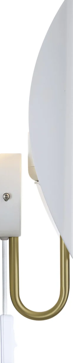 DFTP Spargo | Væglampe | Hvid/Messing