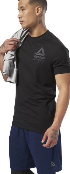 Reebok SpeedWick Graphic Tee Sort Hot