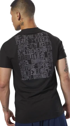 Reebok SpeedWick Graphic Tee Sort Hot
