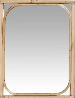 Spejl m/bambuskant>Ib Laursen Discount