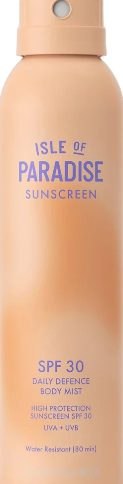 SPF 30 Body Mist - Beskyttende mist til kroppen SPF30>Isle of Paradis Clearance