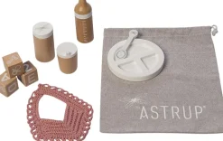 Børn By Astrup SPISESÆT TIL DUKKE. 9 DE