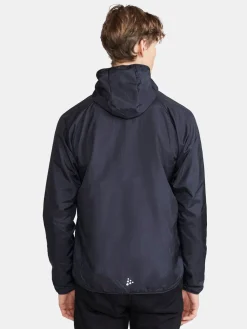 Craft Squad Vindtæt Løbejakke Blå Outlet