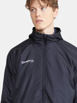 Craft Squad Vindtæt Løbejakke Blå Outlet