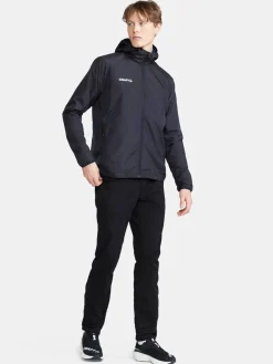 Craft Squad Vindtæt Løbejakke Blå Outlet