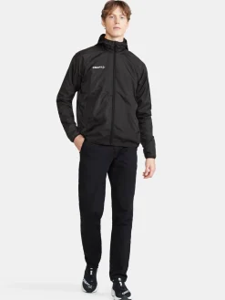Craft Squad Vindtæt Løbejakke Sort Online