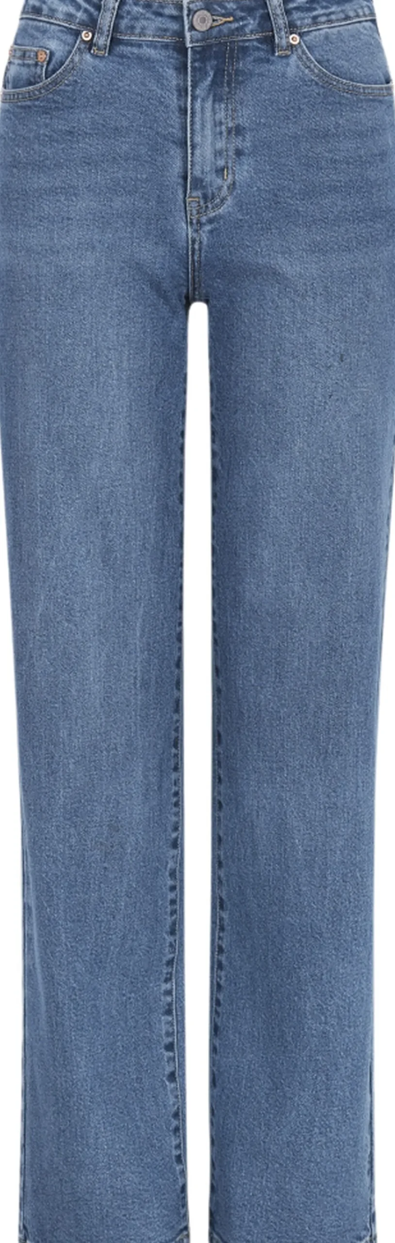 Soft Rebels SRWilla Midwaist wide jeans True blue