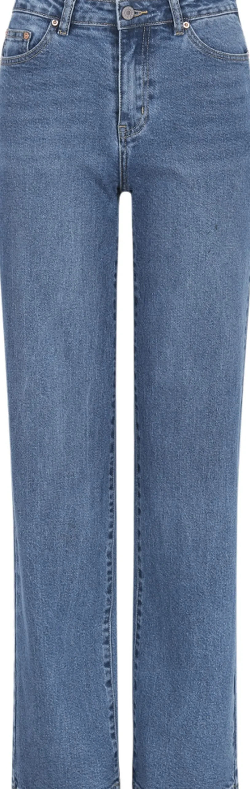 Soft Rebels SRWilla Midwaist wide jeans True blue