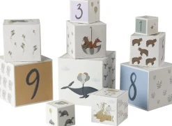 Børn Sebra Stabelkasser, 10 stk. , World of