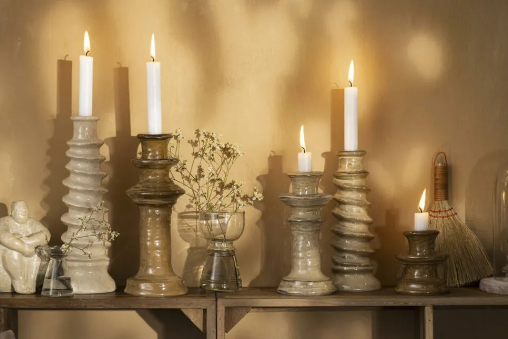 Ib Laursen Stage t/2,2 cm lys Saga creme m/skrå ringe