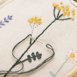 Børn Creativ Company Start DIY Kit Broderi, Blomster