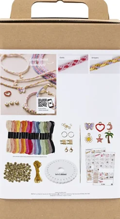 Start DIY Kit Kumihimo, Venskabsarmbånd>Creativ Company Best