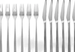 Steakbestik/grillbestik Fuga 12 dele Mat/Blankt stål>Gense Outlet