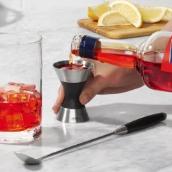 Steel Dobbelt Målebæger><noscript><img width=