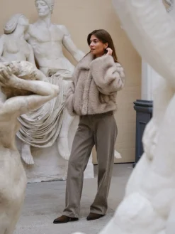 Steff Faux Fur Jacket><noscript><img width=