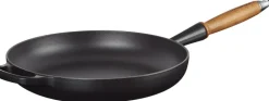 Le Creuset Stegepande m/træht 28cm Matte Black Online
