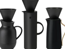 Stelton kaffetragt til termokande black
