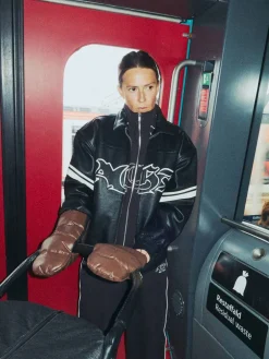 Kong Walther Østerbro Handsker Puffer chocolate brown Outlet