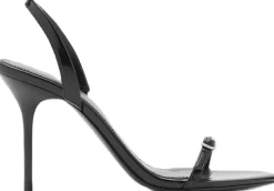 MANGO Stiletto heel sandal with buckle Black Sale