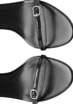 MANGO Stiletto heel sandal with buckle Black Sale