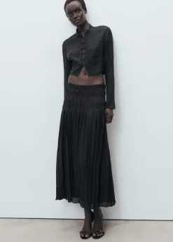 MANGO Stiletto heel sandal with buckle Black Sale