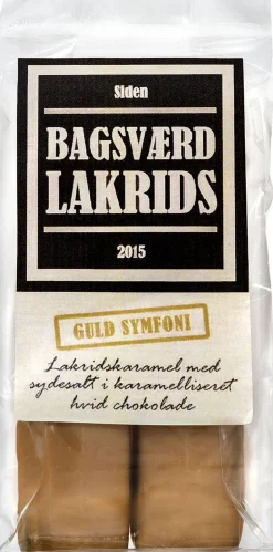 Bagsværd Lakrids Stænger Guld 2 stk. , 80 gr. Outlet