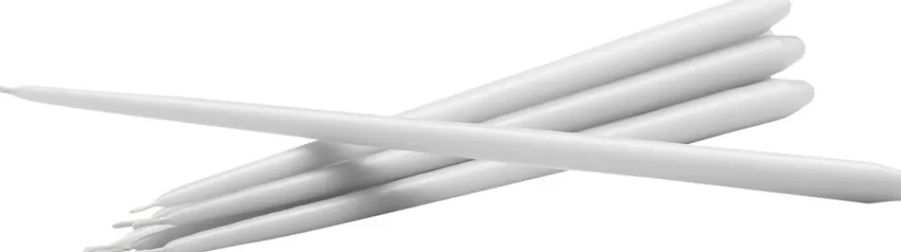 STOFF Nagel STOFF candles by Ester&Erik - 6 stk i gaveæske, hvid