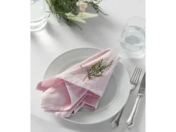 Bastian Stofservietter 45x45 cm Rose Smoke Clearance