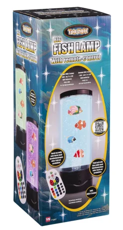 STOR LAMPEmFISK 30cmHØJ>Lamper og disco lys Sale