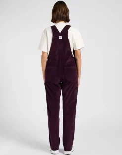 Lee STRAIGHT_BIB DEEP_WINE Red maple Clearance