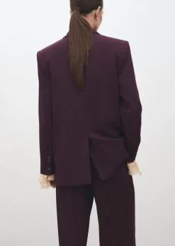 Straight-fit suit jacket><noscript><img width=