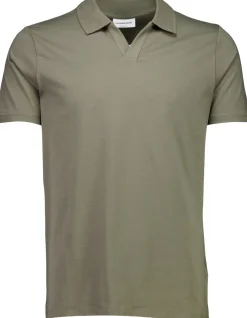 Lindbergh Stretch polo shirt S/S Lt army 125 Online