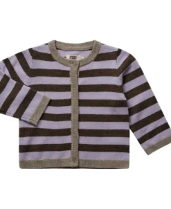 Magasin du Nord Collection Strikka RWS wool & cashmere baby cardigan Dark brown Sale