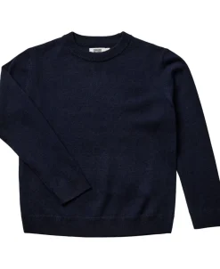 Magasin du Nord Collection Strikka RWS wool & cashmere pullover Navy New