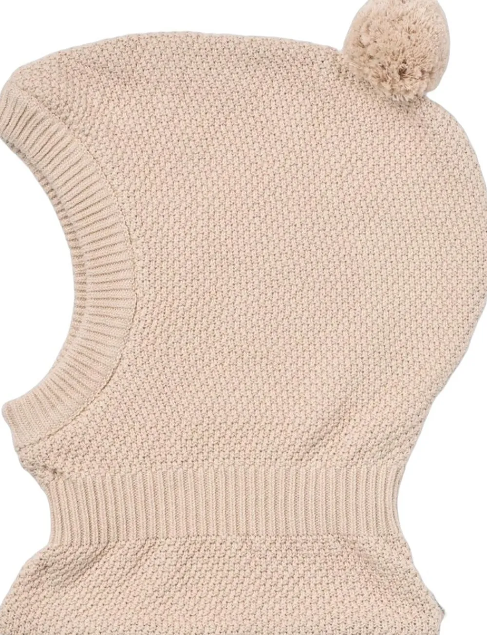 Wheat Strikket Elefanthue Pomi Dusty lavender New