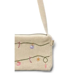 Wheat Strikket Skuldertaske Dagmar Offwhite Online