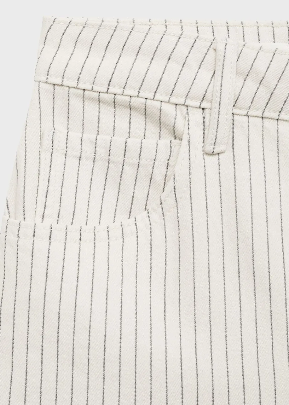 Striped denim shorts>MANGO Sale