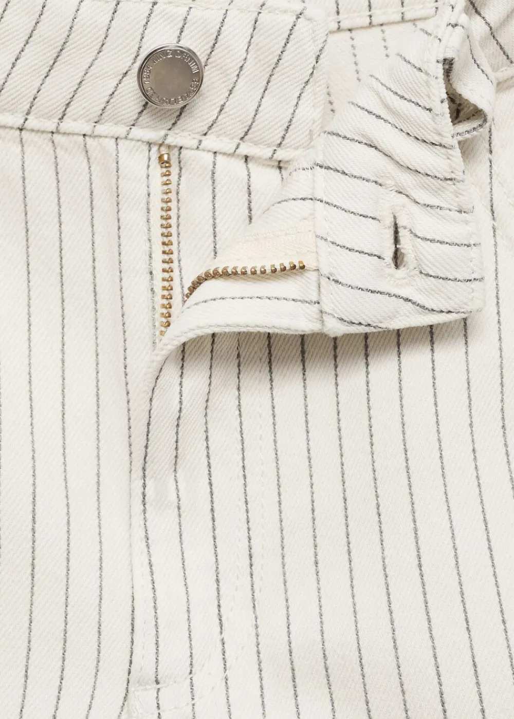 Striped denim shorts>MANGO Sale