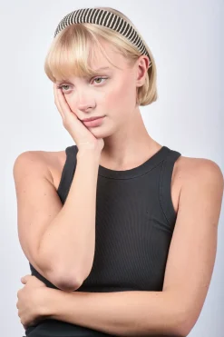Dame SUI AVA Striped Headband