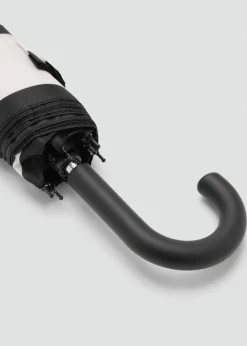 Stripe-printed umbrella>MANGO