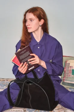 Dame Becksöndergaard Suede Laurel Bag